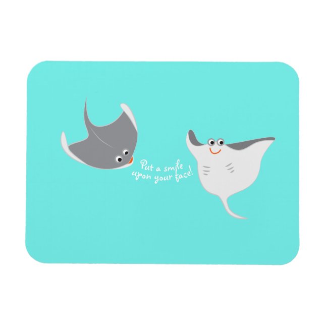 Magnet Flexible Joyeux Stingrays (Horizontal)