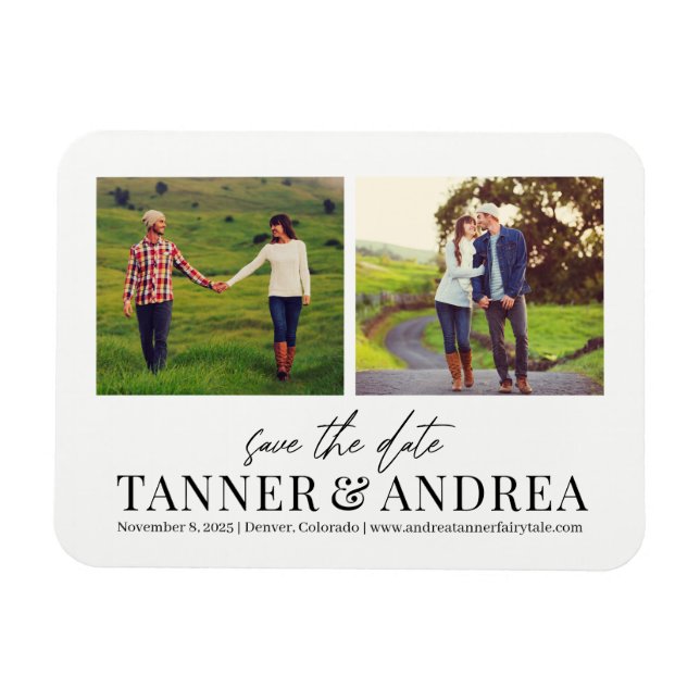 Magnet Flexible Juste Nous COULEUR MODIFIABLE Enregistrer L'Aimant (Horizontal)