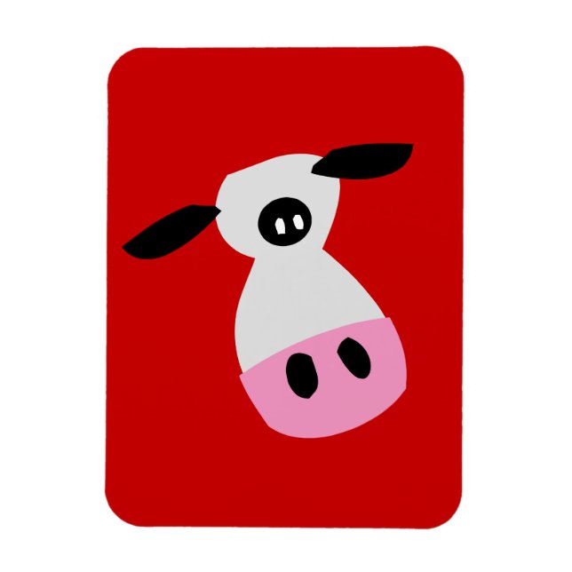 Magnet Flexible Juste une vache (Vertical)