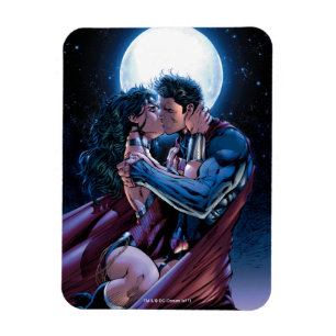 Magnet Flexible Justice League #12 Wonder Woman & Superman Kiss