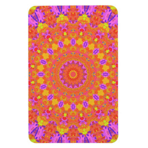Magnet Flexible Kaleidoscope Abstrait psychédélique coloré