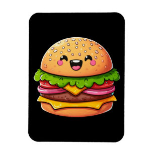 Magnet Flexible Kawaii Burger Delight