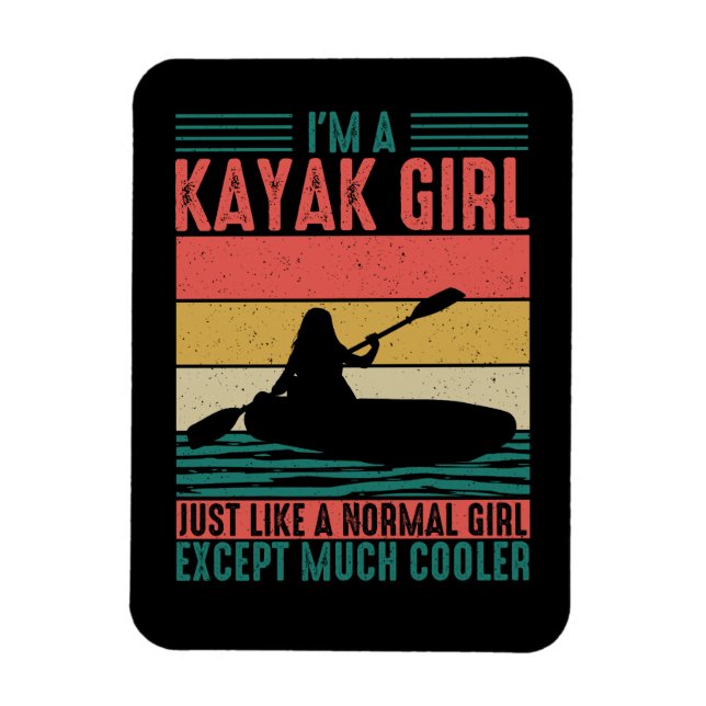 Magnet Flexible Kayak fille mais Glacière (Vertical)