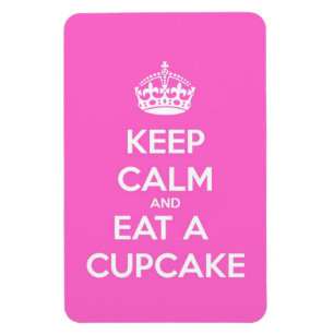Magnet Flexible Keep Calm et Eat a Cupcake