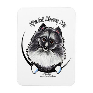 Magnet Flexible Keeshond IAAM