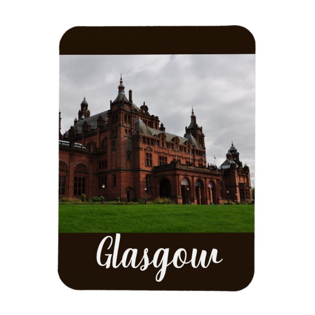 Magnet Flexible Kelvingrove Glasgow Photo (Vertical)