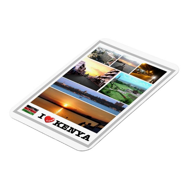 Magnet Flexible Kenya - Panorama - (Côté Gauche)