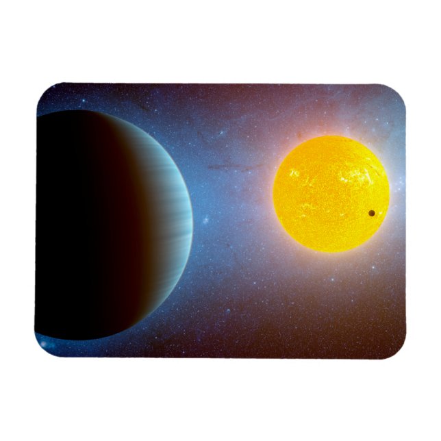 Magnet Flexible Kepler-10 Star System. (Horizontal)