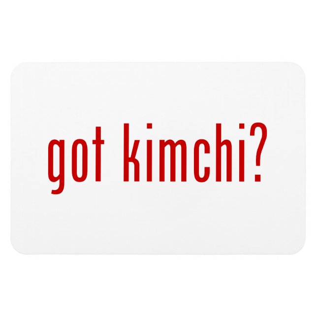Magnet Flexible Kimchi ? (Horizontal)
