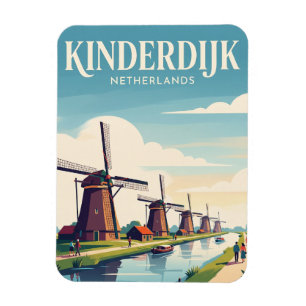 Magnet Flexible Kinderdijk Pays-Bas
