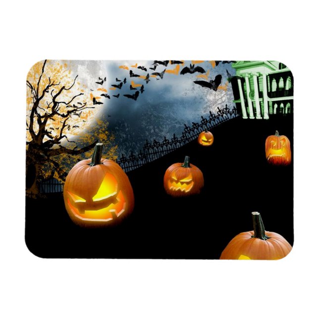 Magnet Flexible Kine de Halloween (Horizontal)