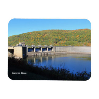 Magnet Flexible Kinzua Dam Réservoir Coloré Automne Scène Souvenir