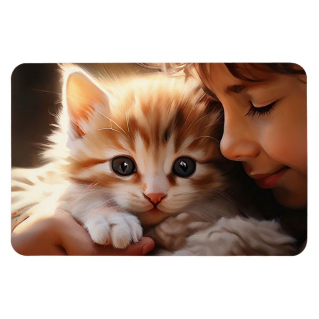 Magnet Flexible Kitten (Horizontal)