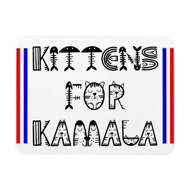 MAGNET FLEXIBLE KITTENS ADORE KAMALA (Horizontal)