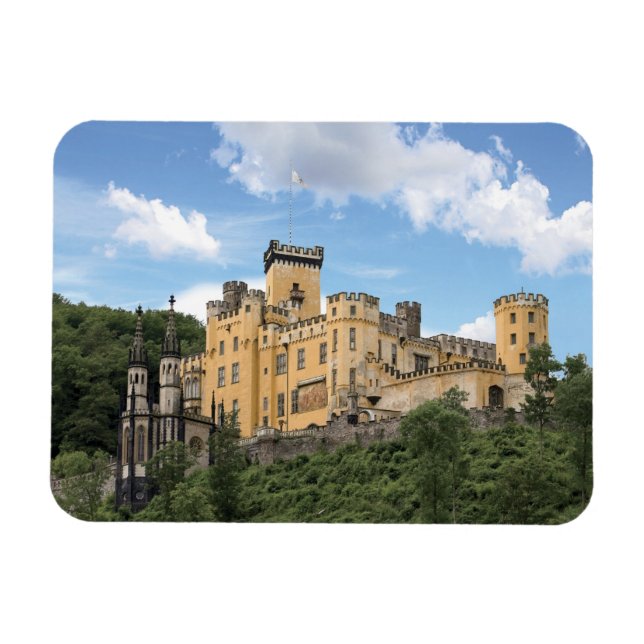 Magnet Flexible Koblenz, Allemagne, Château de Stolzenfels, Schlos (Horizontal)