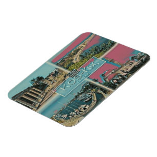 Magnet Flexible Kos - Grèce - Mosaïque -