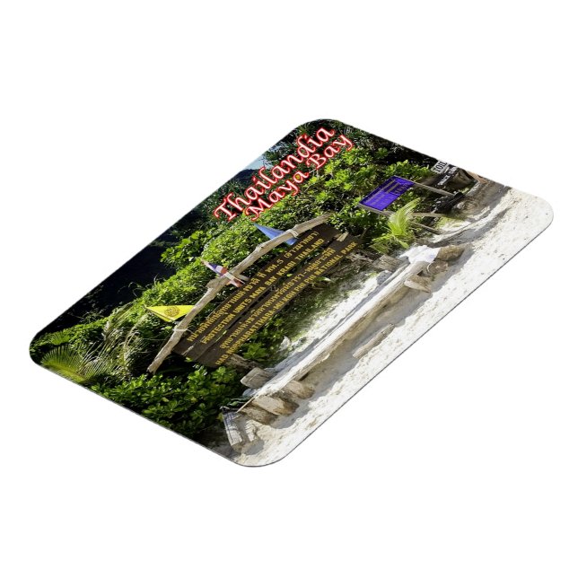 Magnet Flexible Krabi - Maya Bay - Thaïlande - (Côté Gauche)