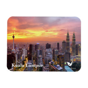 Magnet Flexible Kuala Lumpur - aimant par Velvet Escape
