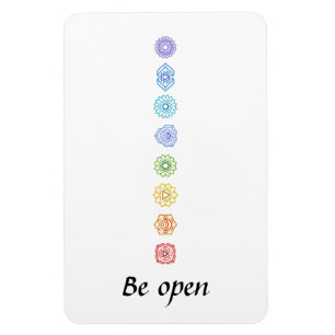 Magnet Flexible Kundalini Yoga Chakra Soyez Ouvert