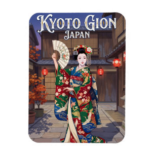 Magnet Flexible Kyoto Gion Japon