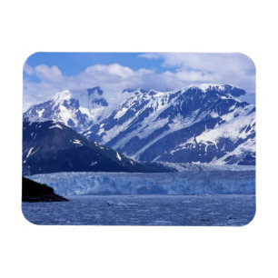 Magnet Flexible La baie de Disenchantement et le glacier Hubbard,