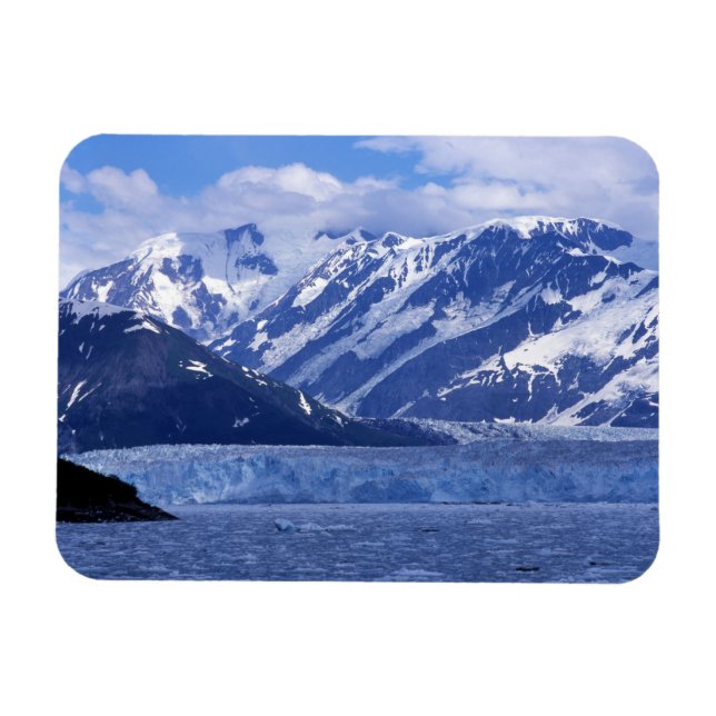 Magnet Flexible La baie de Disenchantement et le glacier Hubbard, (Horizontal)