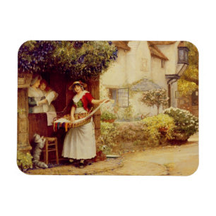 Magnet Flexible La ballade Seller, 1902 (huile à bord)