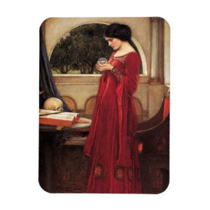 Magnet Flexible La boule de cristal [John William Waterhouse]