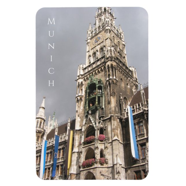 Magnet Flexible la cathédrale de munich (Vertical)