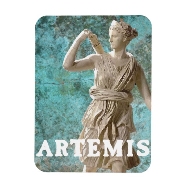 Magnet Flexible La déesse grecque Artemis Mythologie (Vertical)
