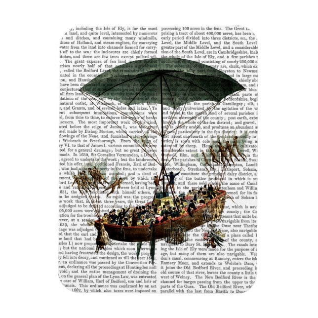 Magnet Flexible La Diligence Et Les Créatures Volantes (Vertical)