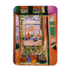 Magnet Flexible La fenêtre ouverte de Matisse