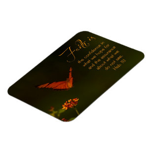 Magnet Flexible La foi est...Écriture Inspirante