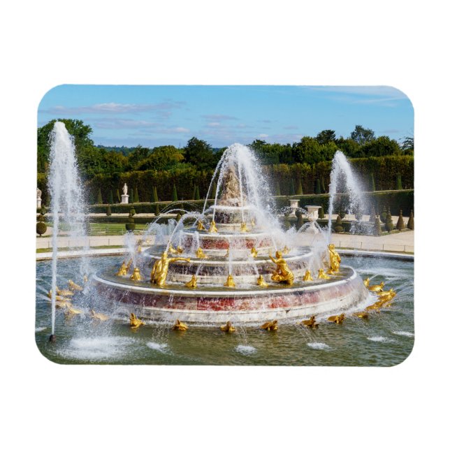 Magnet Flexible La Fontaine de Latona dans les jardins de Versaill (Horizontal)