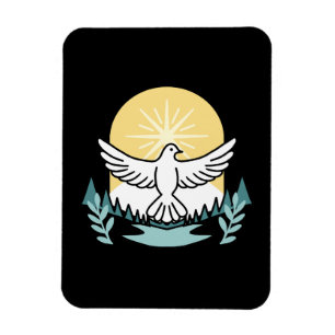 Magnet Flexible La force spirituelle en Dieu - L'épanouissement de