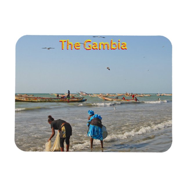 Magnet Flexible La Gambie (Horizontal)
