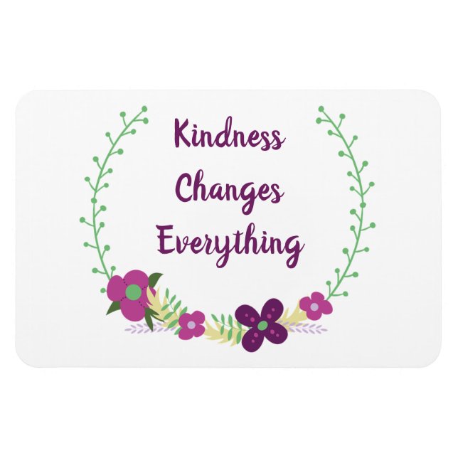 Magnet Flexible La gentillesse change tout (Horizontal)