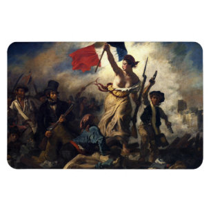 Magnet Flexible La liberté à la tête du peuple