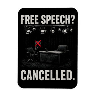 Magnet Flexible La liberté d'expression annulée