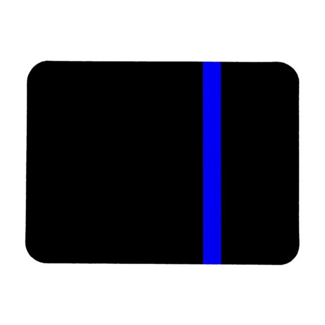 Magnet Flexible La Ligne bleue symbolisée par Thin Line (Horizontal)