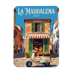 Magnet Flexible La Maddalena Ville Italie