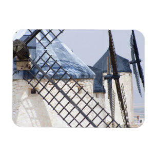 Magnet Flexible La Mancha, Espagne. Don Quichotte a rendu célèbre 