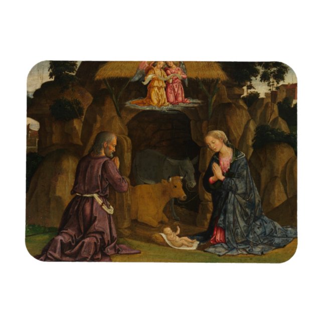 Magnet Flexible La Nativité, années 1480 (Horizontal)