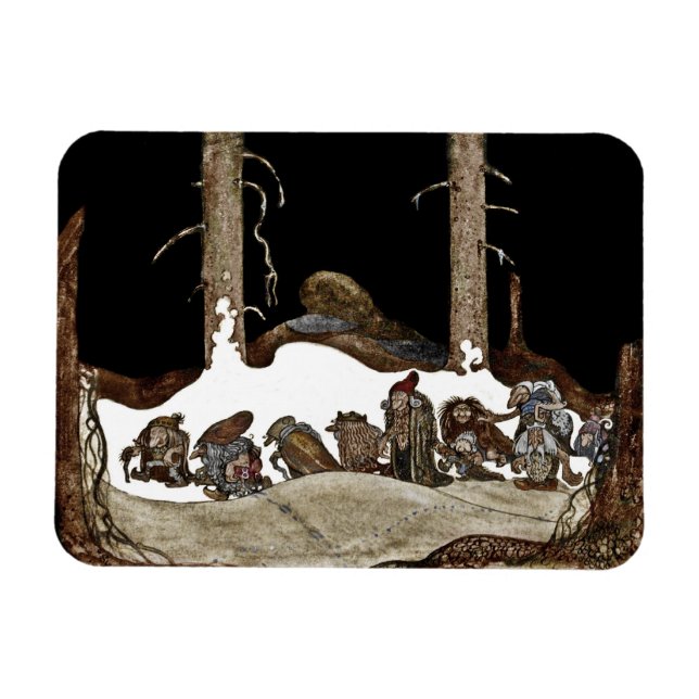 Magnet Flexible La nuit d'hiver (Horizontal)