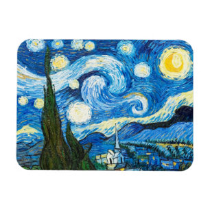 Magnet Flexible La nuit étoilée - Vincent van Gogh