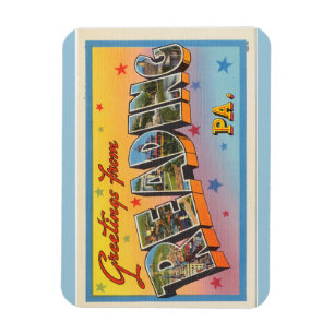 Magnet Flexible La Pennsylvanie, lisant l'aimant