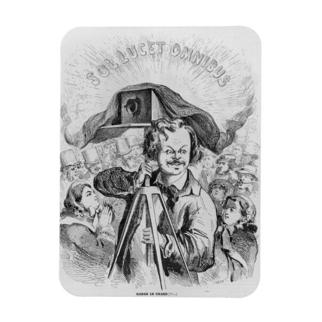 Magnet Flexible 'La Photographie, Nadar (1820-1910) le grand (! !  (Vertical)