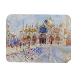 Magnet Flexible La Piazza San Marco, Venise, 1881 (huile sur toile