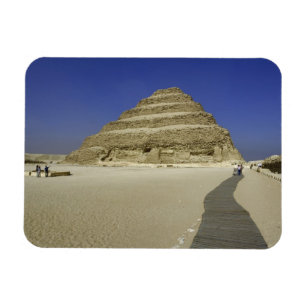 Magnet Flexible La pyramide des pas à Saqqara, l'une des plus anci