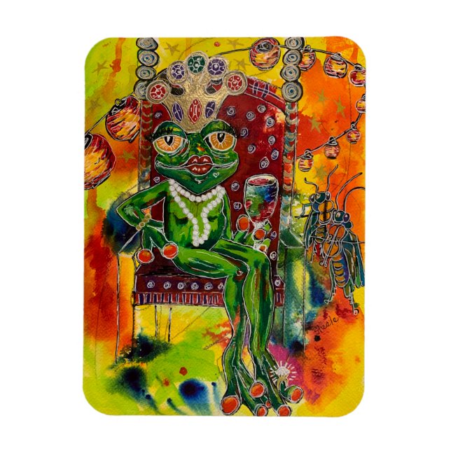 Magnet Flexible La Reine des grenouilles (Vertical)